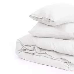 Простирадло MirSon Льон Natural Linen Winter flower 220х150 см (2200008249380) - мініатюра 7