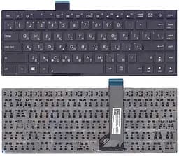 Клавіатура для ноутбука Asus VivoBook (X402) Black, (No Frame) - мініатюра 3