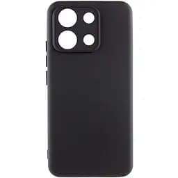 Чехол Silicone Cover Lakshmi Full Camera (AA) для Xiaomi Redmi Note 14S Черный / Black