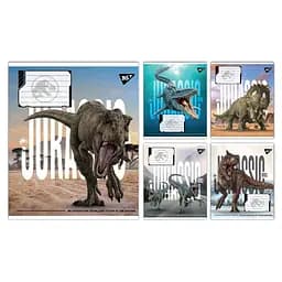 Набір зошитів Yes Jurassic World Alive А5, 12 аркушів 25 шт. (767677)