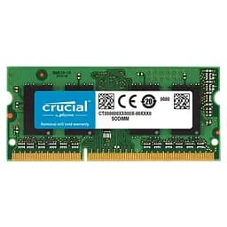 Оперативна пам'ять SO-DIMM DDR3L Crucial 8Gb 1600Mhz Б/У