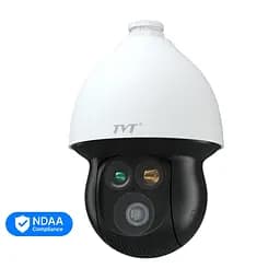 Тепловізійна IP-відеокамера TVT TD-5635E1-VT2(PE/432/VL30/25mm) Thermal 384*288 f=25mm Optical PTZ 4Mp f=4.8-154mm (77-00457)