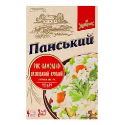 Рис Камоліно Хуторок Панський шліфований круглий 400 г - мініатюра 2