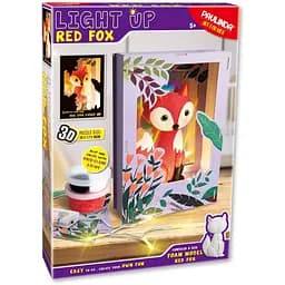 Набір для творчості 3D Paulinda Сяюча руда лисиця (072793-3)