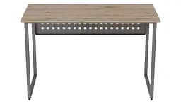 Компьютерный стол Ferrum-decor Майк 75x100x70 серый ДСП Дуб Сан-Марино 32мм (FRD-101805)