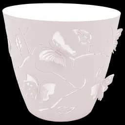 Горщик для квітів Alyaplastik 3D, 5.3 л, рожевий (ALY104pink)