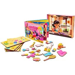 Развивающий альбом для девочек PuzzleOk Puz-22921