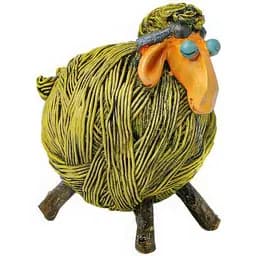 Декоративна фігурка Lefard Овечка 9х8х6 см (450-423)