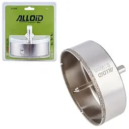 Свердло корончате Alloid Building Tools алмазне по склу та кераміці 100 мм з центрувальним свердлом (GS-70100) - мініатюра 2