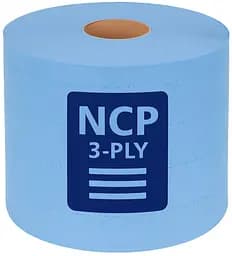 Рушник паперовий в рулоні тришаровий NCP синій (800 шт)