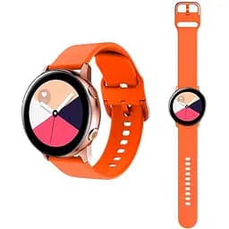 Силіконовий ремінець One Watchbands помаранчевий Samsung Galaxy Watch Active 2 (WB0021ONEORANGEAA2)