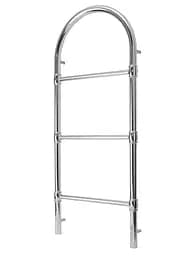 Водяной полотенцесушитель Mario Деко 1000x445/400, Хром