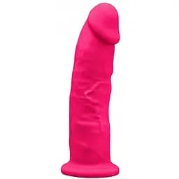 Фаллоимитатор Silexd Premium Silicone Dildo Model 2 Size 7.5" 22 см розовый