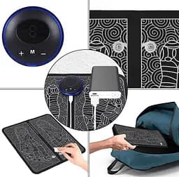 Масажний електричний килимок для ступень і ніг EMS Foot Mat - мініатюра 6