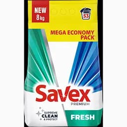 Уценка. Стиральный порошок Savex Premium Fresh 8 кг