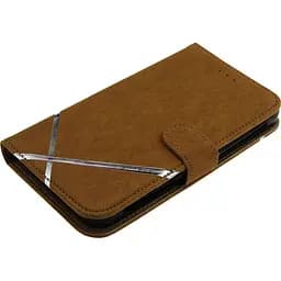 Чохол-книжка Toto Book Silicone Slide Universal Cover 6.5" (№2) Brown - мініатюра 3