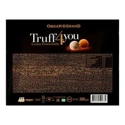 Уцінка.  Цукерки Oskar Le Grand Truff 4 You 200 г - мініатюра 2