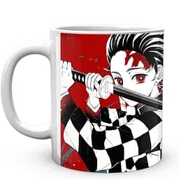 Кружка GeekLand Kimetsu no Yaiba Клинок, который уничтожает демонов Танджиро KY 002.10 330 мл белая