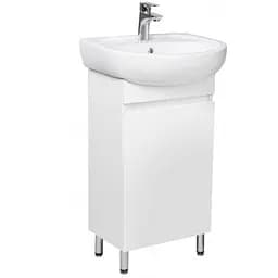 Тумба Мойдодир Temp 50 з умивальником Solo 50 Білий