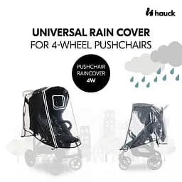 Дощовик Hauck Pushchair Raincover 4W (55077-9) - мініатюра 7