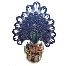 Павич фарфоровий 37х29х13 см