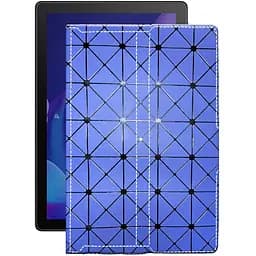 Чохол StatusCASE з екошкіри для планшету Alcatel 1T 10 Smart (8092) Синій ромб