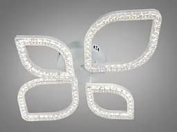 Стельова LED люстра Diasha MX4773/2+2WH 68W, 3740 lm, 53x69 см, біла