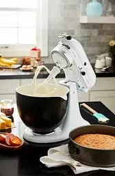 Чаша KitchenAid 5KSM2CB5BM керамічна, з ручкою 4.7 л чорна (5KSM2CB5BM) - мініатюра 2