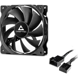 Кулер до корпусу Chieftec ZF-1225PWM - мініатюра 3