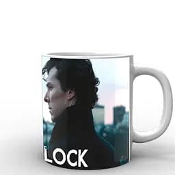 Кухоль GeekLand Шерлок Холмс Sherlock Sherlok SH.002.19 330 мл білий