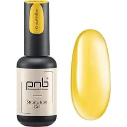Гель PNB Strong Iron Gel Crystal Yellow 8 мл