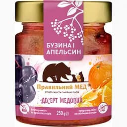 Мед Правильний мед з бузиною і апельсином 250 г