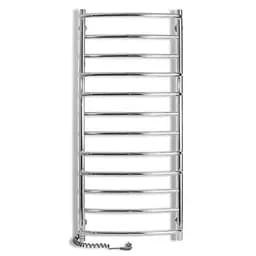 Электрический полотенцесушитель Laris Евромикс П12 500x1200 Э сенсор S3 левый 73207688, Хром, Левое, Электронный