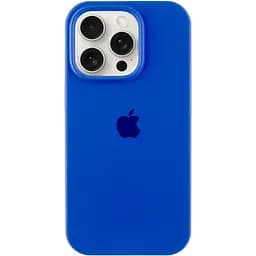 Чохол Silicone Case Full Protective (AA) для Apple iPhone 15 Pro Max (6.7) Синій / Capri Blue