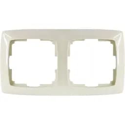 Рамка Brille 2-местная горизонтальная/вертикальная 774642 суно