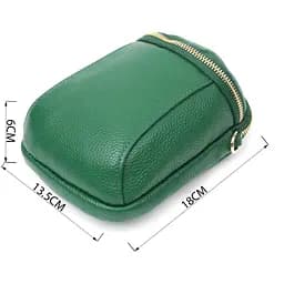 Сумка для жінок Vintage з м'якої натуральної шкіри 13.5х18х6 см sum0029056 - мініатюра 3