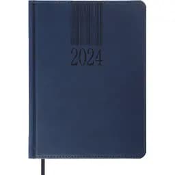 Щоденник датований Buromax Code 2024 A5 синій (BM.2142-02)