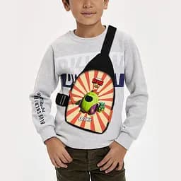 Сумка через плече дитяча Brawl Stars Спайк 29х17 см сумка слінг для хлопчика (01929)