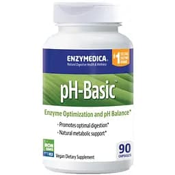 Ферменти для підтримки pH балансу Enzymedica pH-Basic 90 капсул