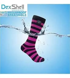 Високі водонепроникні шкарпетки Dexshell Longlite (Рожеві) S (36-38) - мініатюра 4