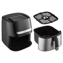 Мультипіч Sencor Vita Fryer нержавіюча сталь-чорна 1600 Вт (SFR6600SS-EUE3) - мініатюра 7