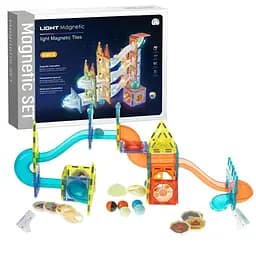 Конструктор магнитный DIY Magnetic Building Blocks на 93 детали (СН1224)