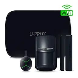 Комплект бездротової сигналізації U-Prox MPX LE KF kit Black з LTE/GSM (4G/2G), WiFi, Ethernet (23-00363)