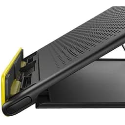 Подставка для ноутбука Baseus Let's go Mesh Portable Laptop Stand серо-желтая SUDD-GY