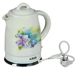 Керамический электрочайник A-Plus AP-2146 дисковый чайник 1.8 л 2200 Вт
