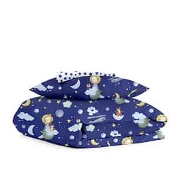 Дитяча постільна білизна Cosas LITTLE PRINCE 110х140см (LittlePrinceBlue_Starfall_140)