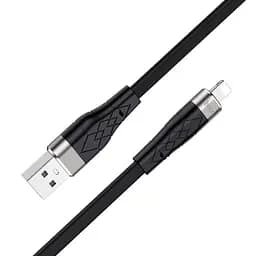 Кабель Hoco X53 Pisces Cable USB to Lightning 2,4A 1m Black