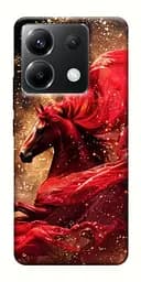 Чехол itsPrint Red sparkles Horse для Xiaomi Poco X6