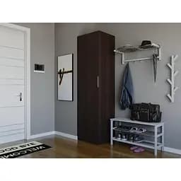 Шкаф с полкой и штангой Moreli TS-12 600х2180х520 мм Венге (zg-s12-venge)