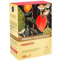 Чай зелений Премія Манго 100 г